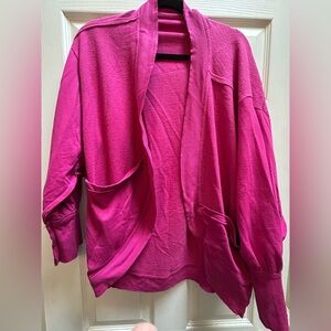 LuLaRoe Fuchsia Cardigan Sweater